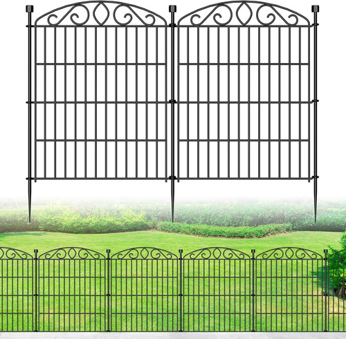 12 panel no dig decorative garden fence 30", main product view