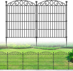 6 panel no dig decorative garden fence 30", main product view