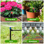 240ft drip irrigation system for garden, 2026 upgraded, package contents