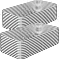 tall 8ft raised beds for gardening, corrugated galvanized, main product view