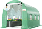 king bird premium 10x7x7 ft greenhouse for outdoors, main product view