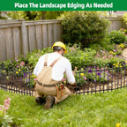 garden fence animal barrier - 5 panels, 13, package contents