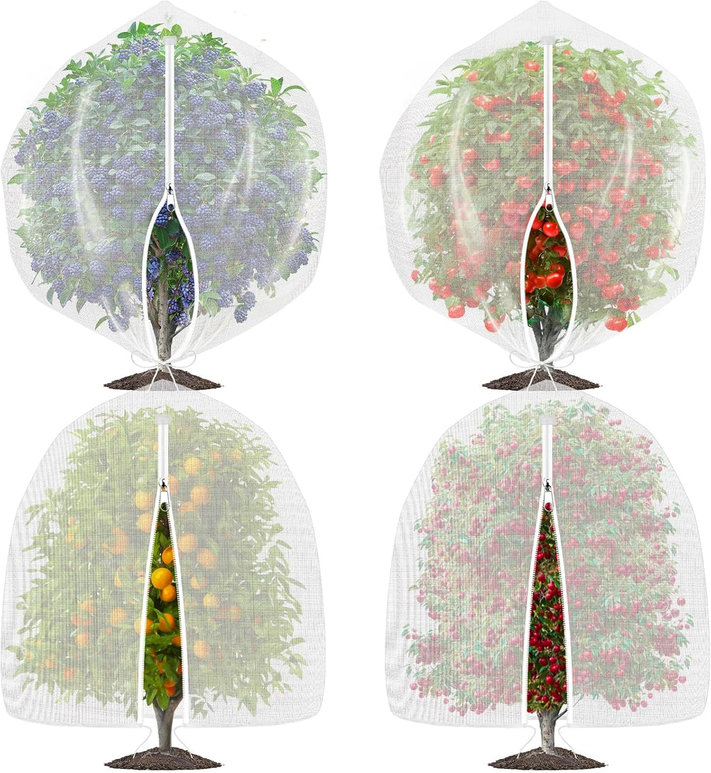 ozmi 4 pack fruit tree blueberry bush netting, main product view
