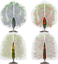 ozmi 4 pack fruit tree blueberry bush netting, main product view