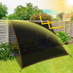 shade cloth - for garden 90% plant shades showing dimensions
