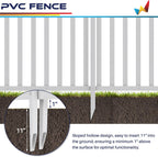 windscreen4less 1 set 84" w x 36" h, side view