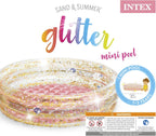Intex Glitter Mini Pool, Inflatable Kids Pool, for Ages 1-3, Multicolor