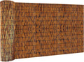 koiueyw reed fencing rolls, 4 x 16ft decorative, main product view