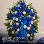 royal imports carnation artificial flowers for weddings –, side view