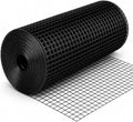 HORCH Black Hardware Cloth 1/2 inch 24 x 100 ft 19 Gauge | Chicken Wire Mesh Roll, Chicken Wire Fencing, Wire Fence Roll, Tree Guard, Rat Wire, Hardware Mesh