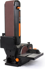 wen benchtop belt and disc sander with 4, close-up detail