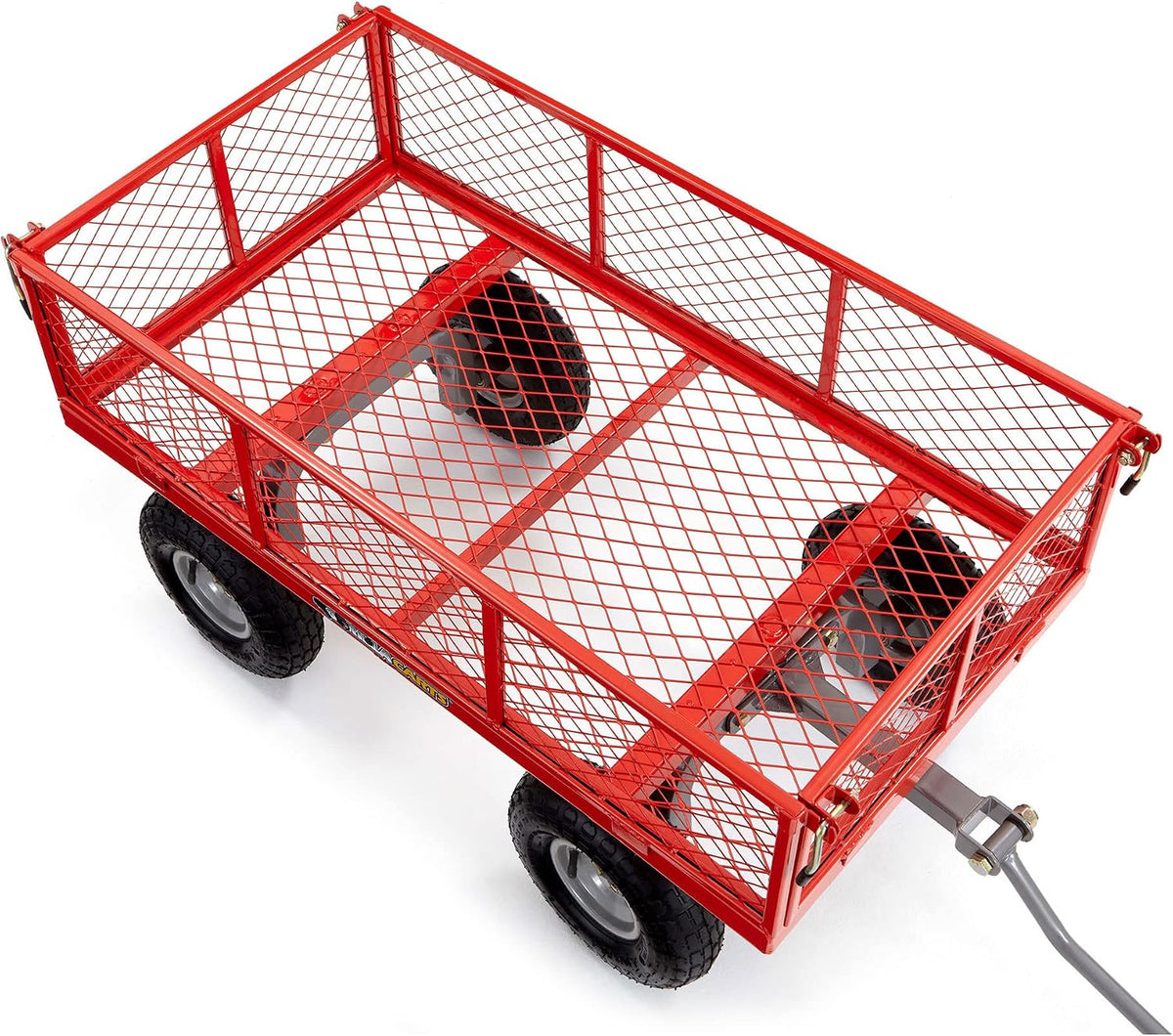 gorilla carts steel utility garden cart, 800 lb., view 9