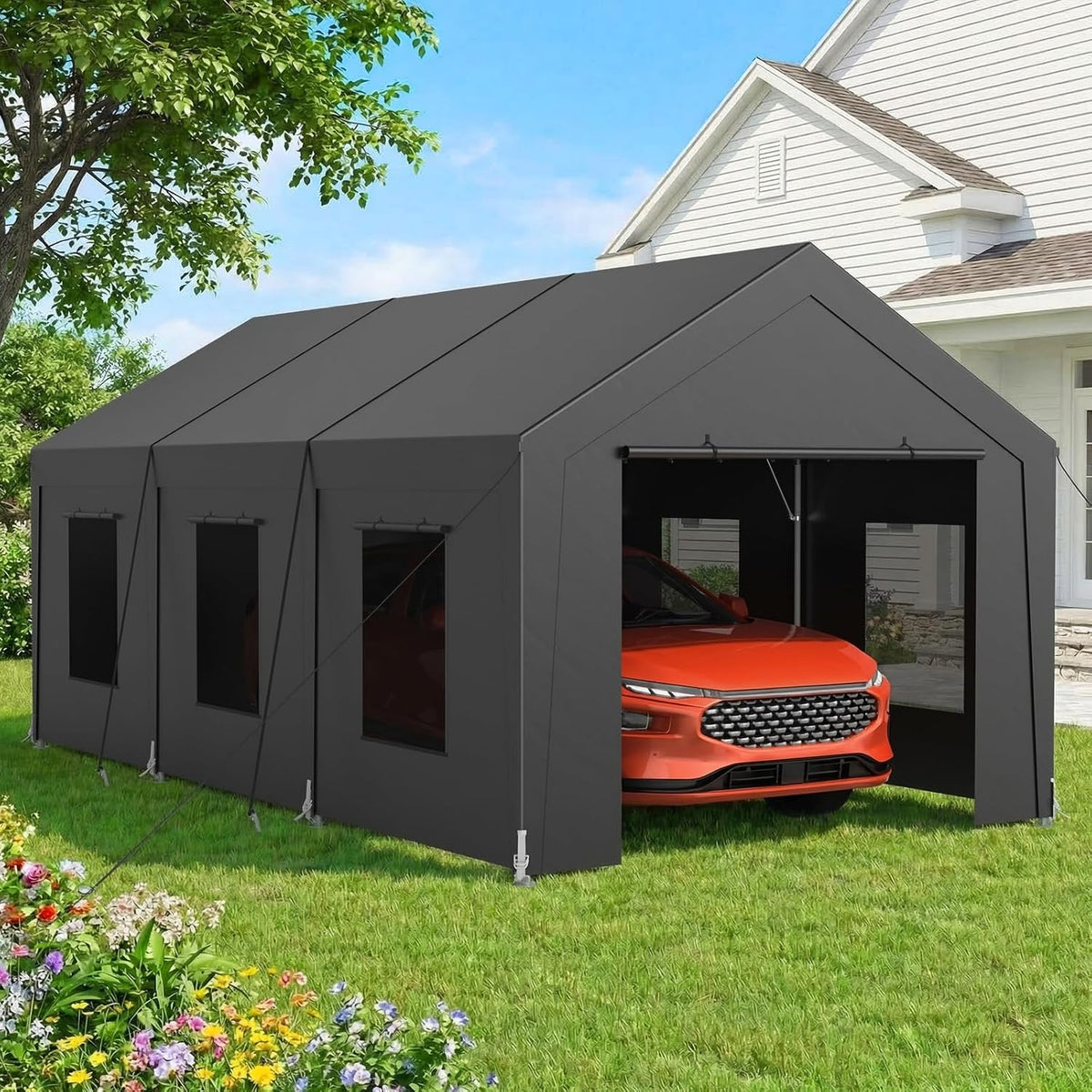 carport heavy duty, car port with reinforced steel, main product view