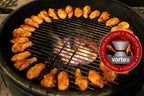 VORTEX (IN) DIRECT HEAT for Charcoal Grills, Medium Size - For Weber Kettle 22 26.75 WSM Smokey Mountain XL Kamado XL Big Green Egg