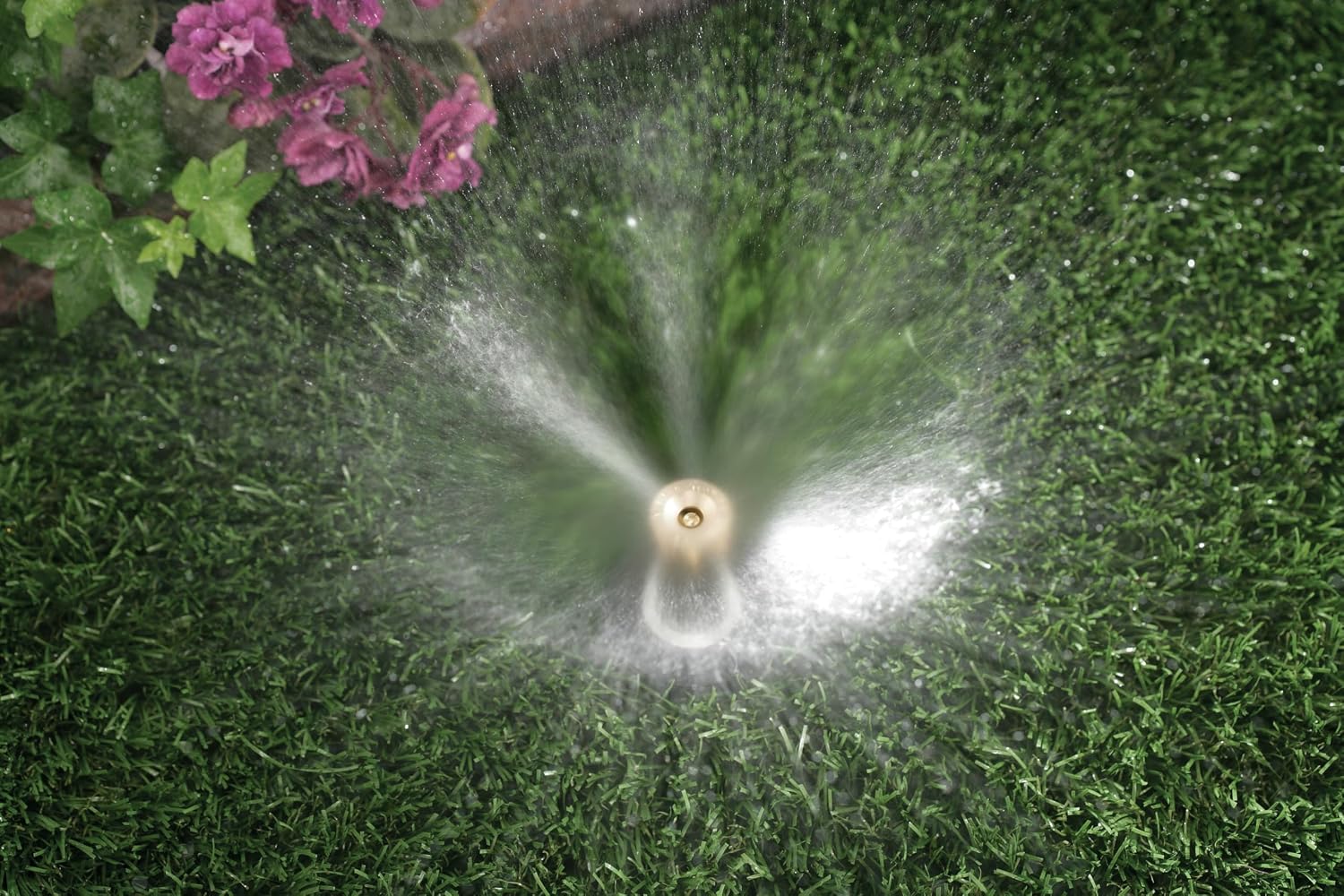 Orbit 80312 4-inch Professional Pressure-Regulating Pop-Up Spray Head Sprinkler with 15-Foot Brass Nozzle, Full Spray