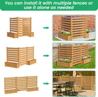 docred air conditioner fence, wood decorative fences with showing dimensions