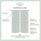 EXCLUSIVE HOME Cabana Solid Indoor/Outdoor Light Filtering Hook-and-Loop Tab Top Curtain Panel Pair, 54"x120", Taupe