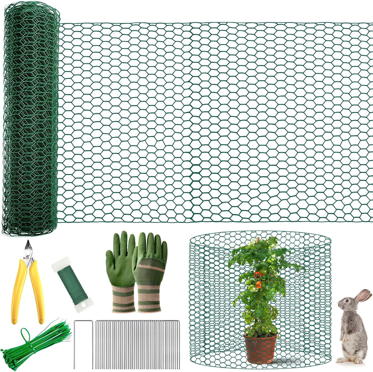 plant protectors from animals with extra wide 24", main product view