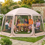 vevor pop up screen house tent, 15 x, main product view