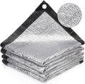 sunny guard 99% aluminum sun shade cloth, 8x8ft, main product view
