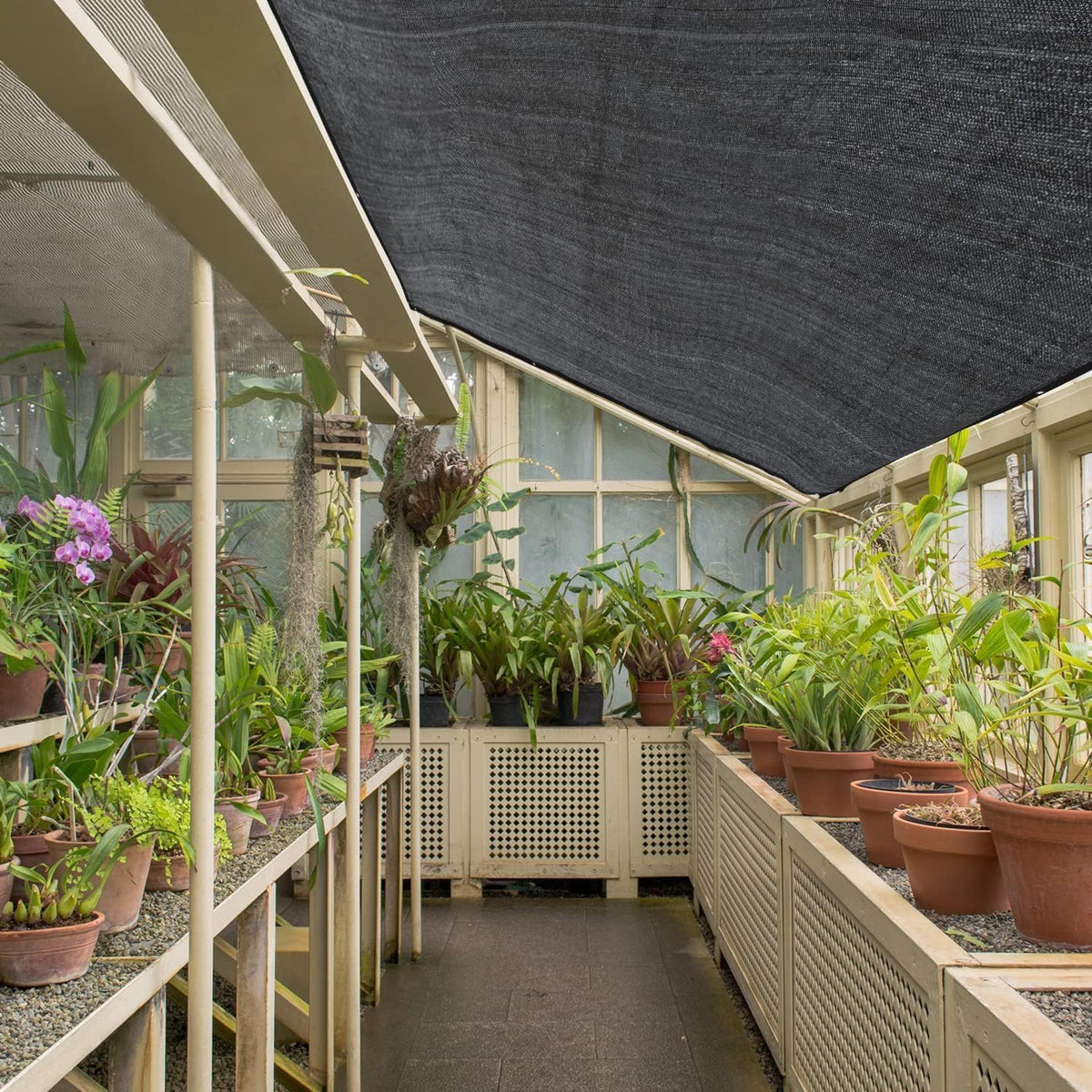 40% shade cloth for plants, 12x30 ft greenhouse, package contents