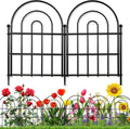 decorative garden fence animal barrier: 17 in(h) x, main product view