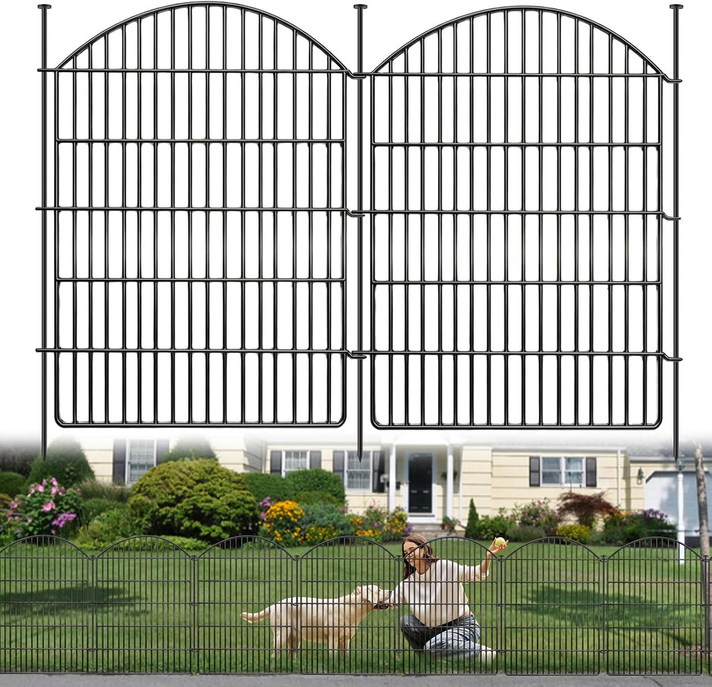 10 panels decorative garden fence, 40in (h) x, main product view