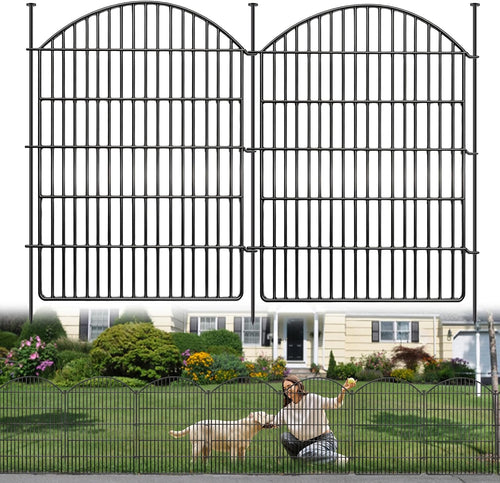 10 panels decorative garden fence, 40in (h) x, main product view