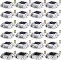 vevor evor driveway lights 24-pack solar driveway lights, main product view