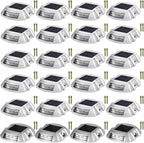 vevor evor driveway lights 24-pack solar driveway lights, main product view