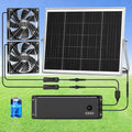 solar fan with battery, 5.5" solar fan for, main product view