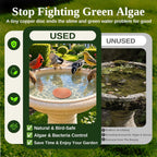 Copper Disc for Bird Bath, 99.9% Pure Copper (Cardinal) | Triple Point Support, Fits Bird Baths & Bowls, Reduces Mineral Buildup, Gift for Bird Lovers, Outdoor Garden Use