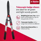 Darlac Flip-Lock Telescopic Hedge Shear