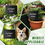 landhoow 12 pcs large plant marker, 8'' x showing dimensions