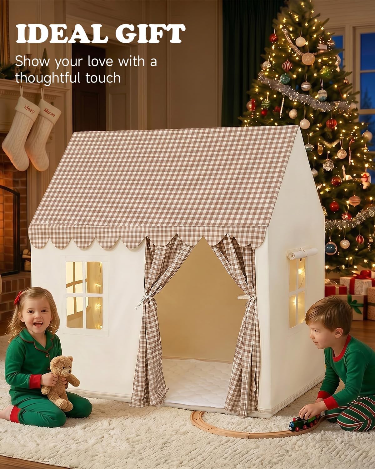swehouse play tent indoor outdoor boy girl play on a desk or shelf