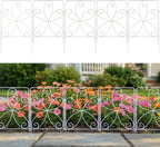 shoplala garden fence (10 panels) 12.5in(l) x 16.5in(h), main product view