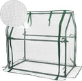 gardzen mini greenhouse with mesh cover 36.2"(l) x18.9(w), main product view