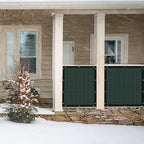 UPGRADE Privacy Fence Screen 5'x67' Dark Green Outdoor 90% Visibility Blockage 170 GSM Mesh Shade Cover Panels for Backyard,Balcony,Home Decoration with Zip Ties,Customized Avaliable