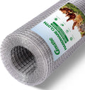 Hardware Cloth 1/4 inch 23 Gauge Small Size 304 Stainless Steel mesh Chicken Welded Wire Fencing Wire Mesh Roll Fencing Garden Fence Squirrel Tunnel Network 8in×10ft