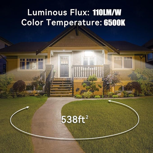4Pack LED Flood Light Outdoor,250W LED Work Light 25500lmwith 6FT US Plug,IP66 Waterproof Exterior Security Lights,6000K Daylight White Outside Floodlights Slim Design for Playground Yard