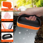 21 Pieces Griddle Cleaning Kit for Blackstone, Flat Top Grill Cleaning Accessories with Silicone Spatula Mat, Scraper, Grill Stone & Scouring Pads with Handle, Cleaning Gloves, Cleaning Towel