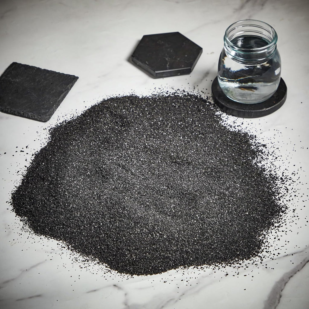 threlaco 10lbs activated charcoal powder bulk, 0.02 x on a desk or shelf