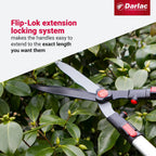 Darlac Flip-Lock Telescopic Hedge Shear