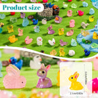 400 pcs Mini Resin Animals Many Styles Variety Tiny Animals Figures Miniature Little Small Animal Figurines Bulk for Micro Fairy Garden Landscape Accessories Hide Crafts Decor Aquarium