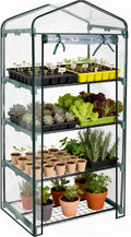 worth garden 4 tier mini greenhouse - 63'', main product view