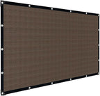 Sun Shade Cloth with Grommets,90% UV Protection Shade Fabric,Pergola Shade Cover Canopy Fence Privacy Screen Balcony,Brown Sunshades for Patio Pergola Garden Backyard Outdoor,Mocha-12x24FT