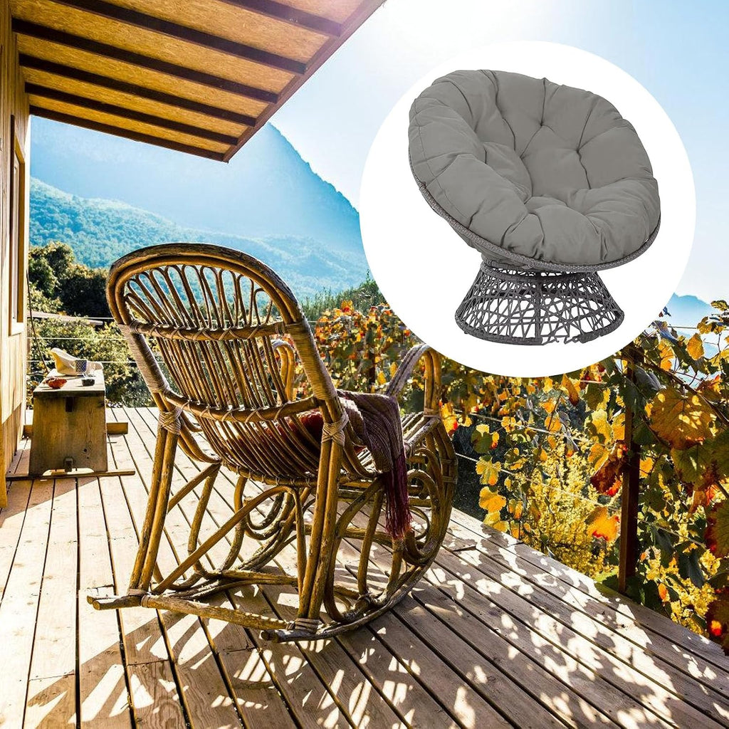 Beautiful Washable Swing Cushion Soft Nest Design Durable Polyester Fiber Indoor & Outdoor Pillow for Hammock Chair All Weather Use Perfect for Patios and Gardens