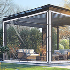 22oz clear tarp heavy duty 8'x8' clear vinyl, main product view