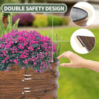 1MORE Galvanized Raised Garden Bed- Planter Garden Boxes Outdoor, Raised Beds for Gardening, 4x2x1ft Metal Garden Bed Kit for Vegetables Flower, Planter Raised Beds with Tools.Grain