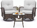 outdoor swivel rocker patio chairs, 3 piece patio, main product view